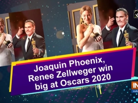 Joaquin Phoenix, Renee Zellweger win big at Oscars 2020