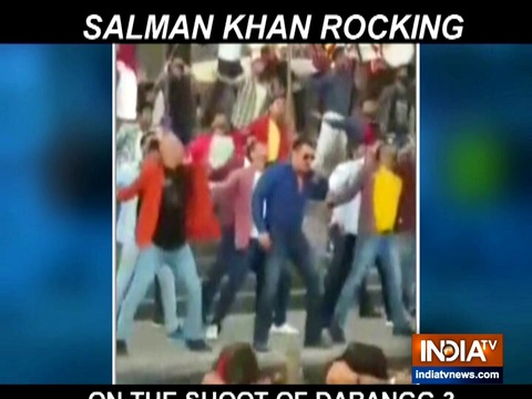 Salman Khan's dance scene from Dabangg 3 leaked