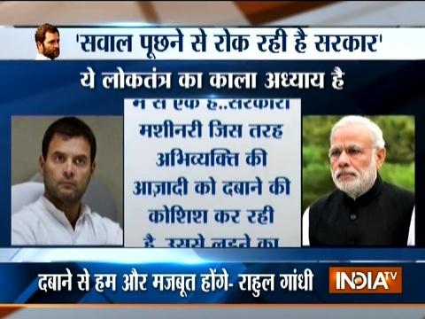 Modi govt is obsessed with power, says Rahul Gandhi at CWC meeting