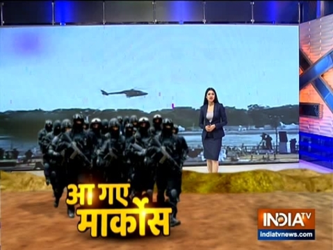 Watch India Tv's special show on Marcos commando