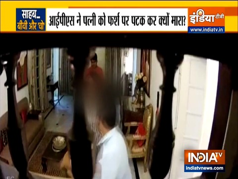 Senior IPS Officer brutally thrashes his wife after she catches him with another woman