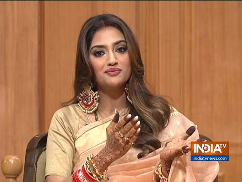 Nusrat Jahan, Mimi Chakraborty in Aap Ki Adalat: Newly-wed MP says she doesn't lose her faith by sporting sindoor, mangalsutra