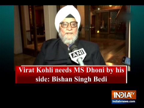 Virat Kohli needs MS Dhoni by his side: Bishan Singh Bedi