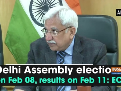 Delhi Assembly elections on Feb 08, results on Feb 11: EC