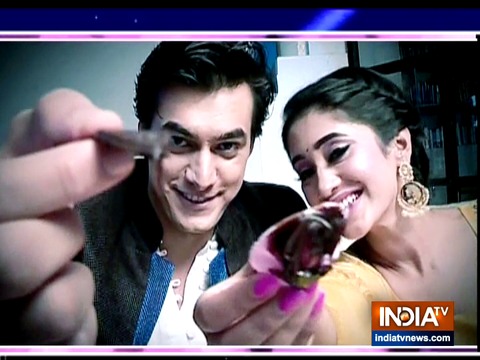 Mohsin Khan, Shivangi Joshi celebrate three years of togetherness