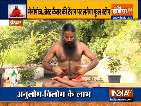 Treat PCOD with Swami Ramdev's yoga asanas