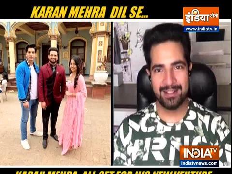 Karan Mehra makes his comeback to television