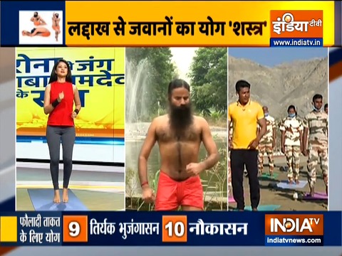 Swami Ramdev shares yoga asanas to keep you healthy, mentally and physically