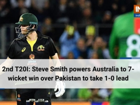 2nd T20I: Steve Smith powers Australia to 7-wicket win over Pakistan to take 1-0 lead