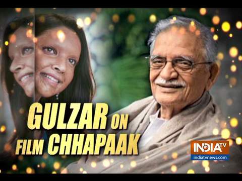 EXCLUSIVE: Gulzaar lauds Deepika, daughter Meghna for taking up important issue in Chhapaak