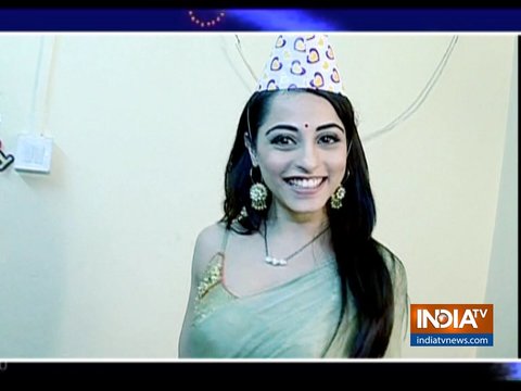 Piya celebrates birthday on Nazar sets. Watch video