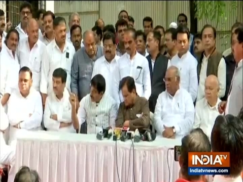 Today was a black spot in the history of Maharashtra:Congress Ahmed Patel