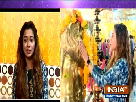 Tina Dutta worships Lord Shiva on Maha Shivratri