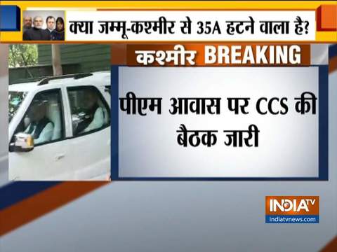 PM Narendra Modi chairs CCS meet over Kashmir turmoil