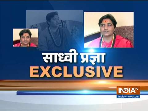 Sadhvi Pragya's exclusive interview after joining BJP