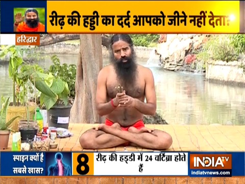 Swami Ramdev shares yogasanas, acupressure points to treat neck and back pain