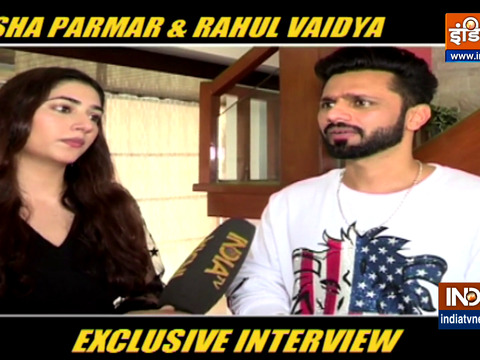 Rahul Vaidya, Disha Parmar's EXCLUSIVE interview with India TV