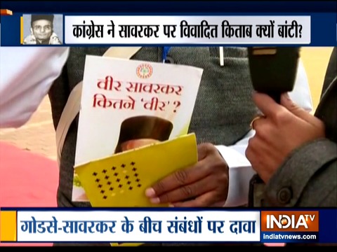 Congress booklet makes sensational claims on Savarkar, family demands ban on controversial booklet