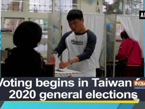 Voting begins in Taiwan for 2020 general elections