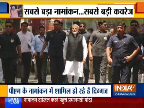 Lok Sabha election 2019: PM Modi files nomination papers from Varansi