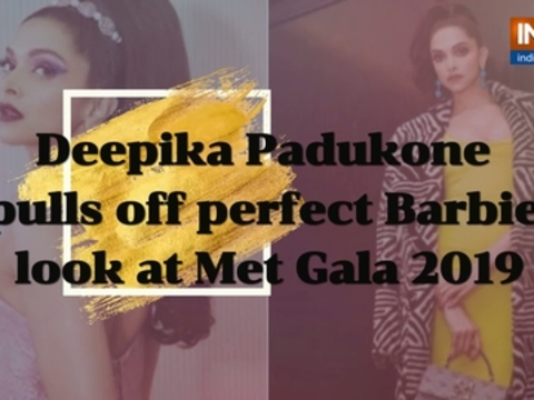 Deepika Padukone channels her inner Barbie at Met Gala 2019