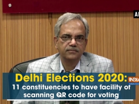 Delhi Elections 2020: 11 constituencies to have facility of scanning QR code for voting