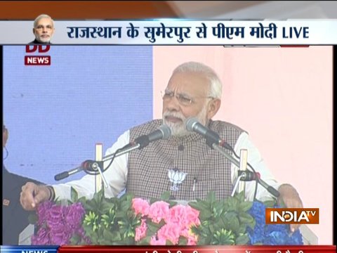 Rajasthan Polls | We caught hold of 'raazdaar', now he will expose 'naamdaars': PM Modi in Sumerpur