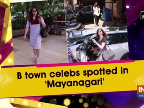 B town celebs spotted in 'Mayanagari'