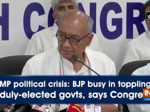 MP political crisis: BJP busy in toppling duly-elected govts, says Congress