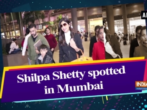 Shilpa Shetty spotted in Mumbai