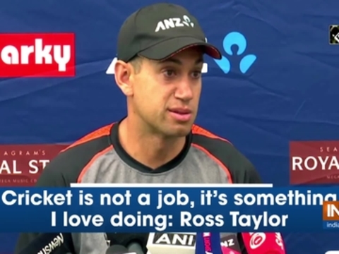 Cricket is not a job, it's something I love doing: Ross Taylor