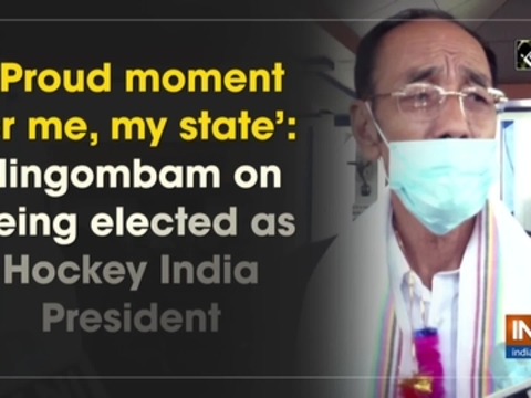 'Proud moment for me, my state': Ningombam on being elected as Hockey India President