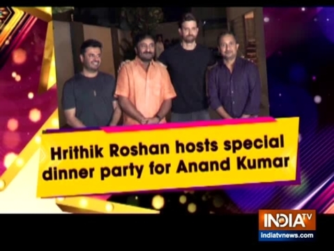 Hrithik Roshan hosts special dinner party for Anand Kumar