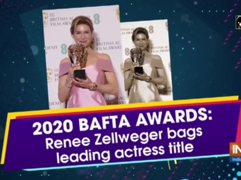 2020 BAFTA awards: Renee Zellweger bags leading actress title