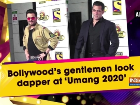 Bollywood's gentlemen look dapper at 'Umang 2020'