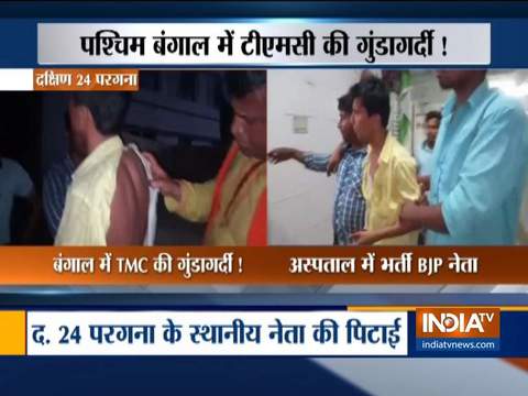 BJP leader allegedly beaten up by TMC workers in West Bengal