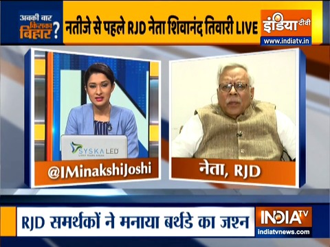 RJD leader Shivanand Tiwari explains why Bihar voters choose Tejashwi over Nitish