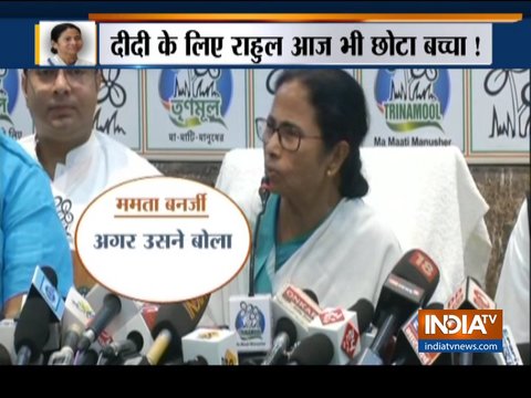 Mamata Banerjee calls Rahul Gandhi 'a small kid'