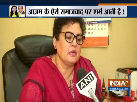 NCW Chief Rekha Sharma Takes Note Of Azam Khan's 