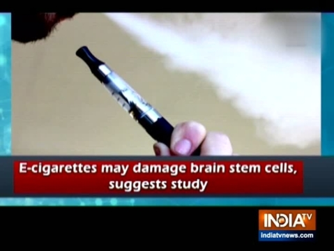 E-cigarettes may damage brain stem cells, suggests study