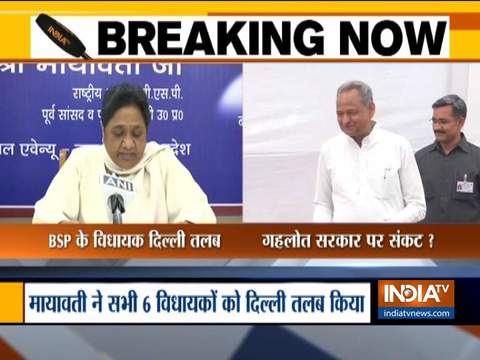 Rajasthan's six BSP MLAs to meet Mayawati today