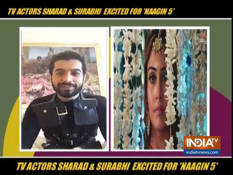 Surbhi Chandna and Sharad Malhotra on Naagin 5