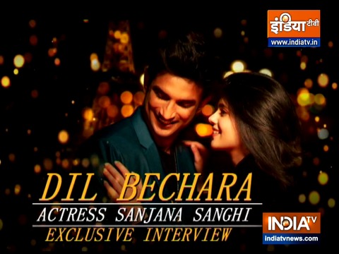 Dil Bechara: Sanjana Sanghi talks about happy moments spent with Sushant Singh Rajput