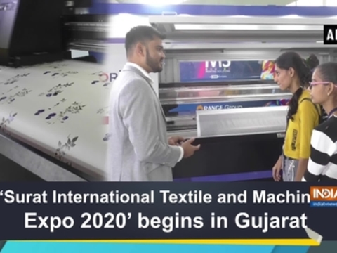 'Surat International Textile and Machinery Expo 2020' begins in Gujarat