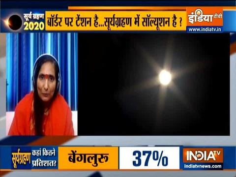 Here's what Sadhvi Rithambara has to say about the impact of solar eclipse on India-China tensions