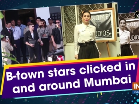 B-town stars clicked in and around Mumbai