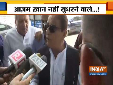 Don't teach me how to behave: Azam Khan when asked about his 'underwear jibe'