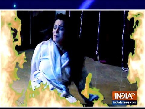 Sonakshi's room catches fire in show Kahaan Hum Kahaan Tum