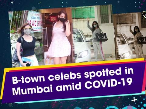 B-town celebs spotted in Mumbai amid COVID-19