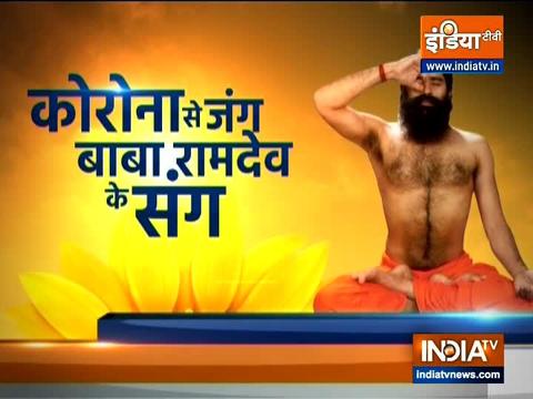 Learn advance yoga from Swami Ramdev to keep stress and tension at bay